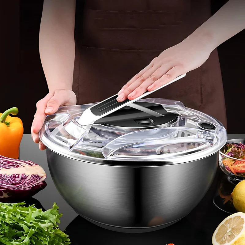 ESSOREUSE À SALADE INOX