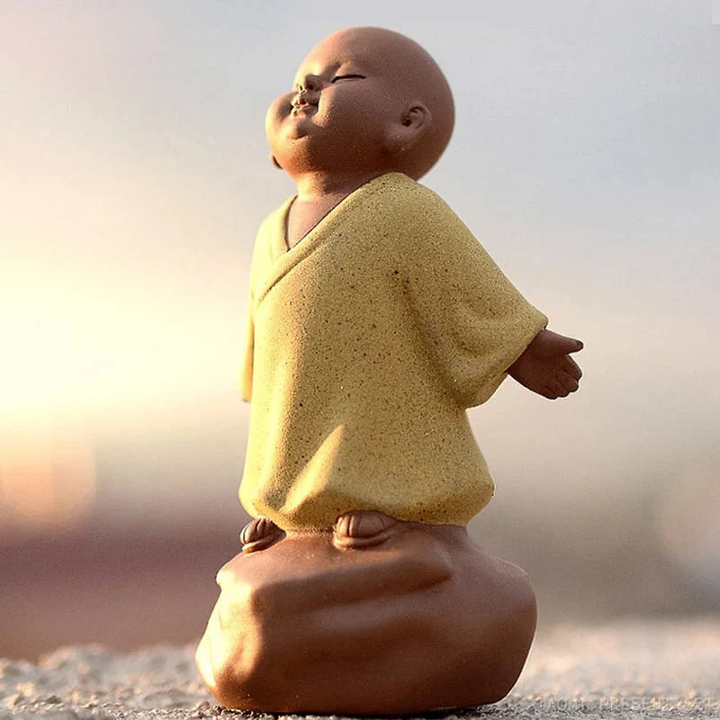 Mascottes de thé Buddha soleil