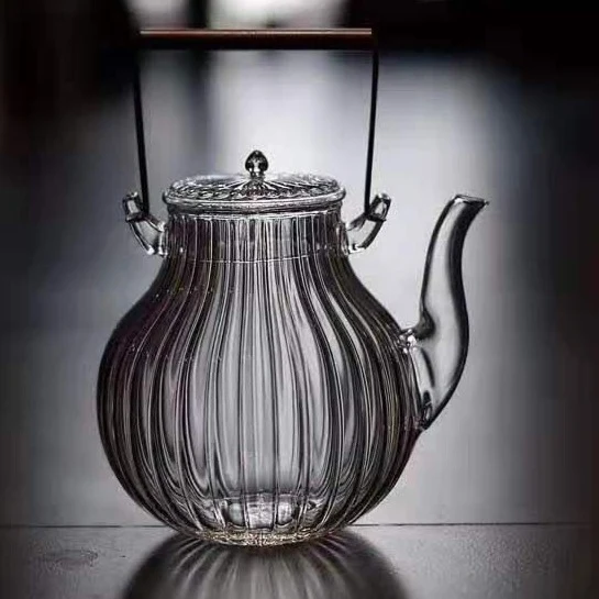Bouilloire Théière en Verre 650-750ml