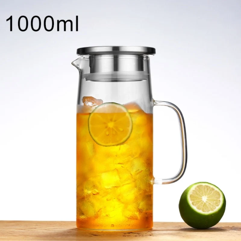 Carafe Verre pour Porte de Frigo Thé Glacé 1L - 1,5L