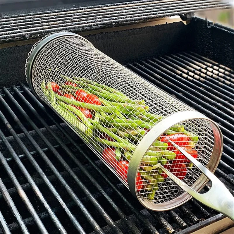 Accessoire Barbecue - TwistGril Panier Rouleau à Griller