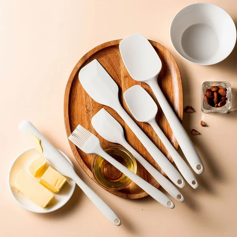 Spatule Cuisine - Ensemble de 6 Pièces Silicone Résistant