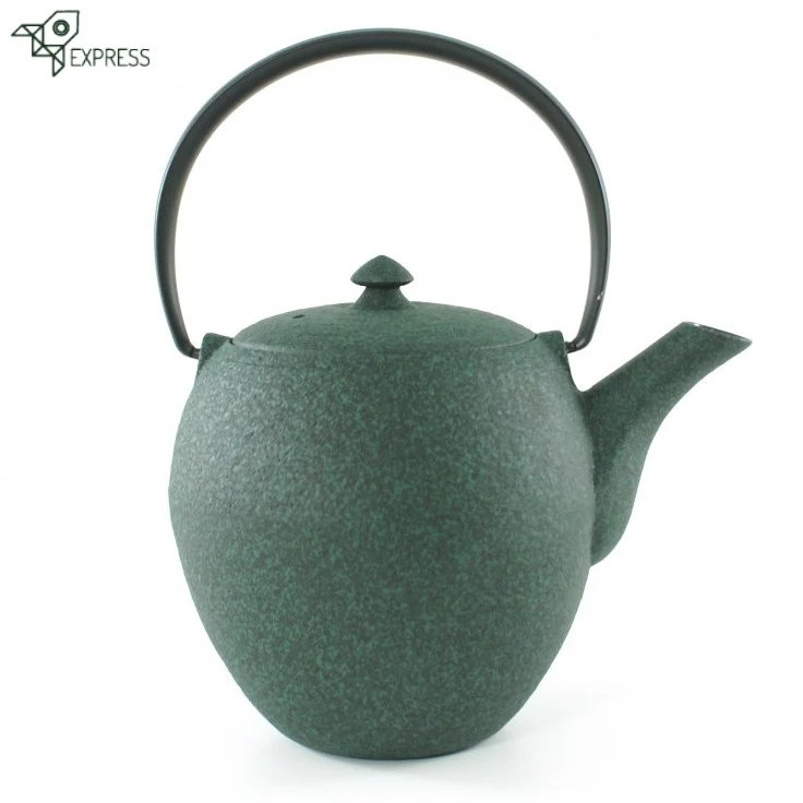 Théière Japonaise en Fonte Verte Wazuqu Mayu 550ml
