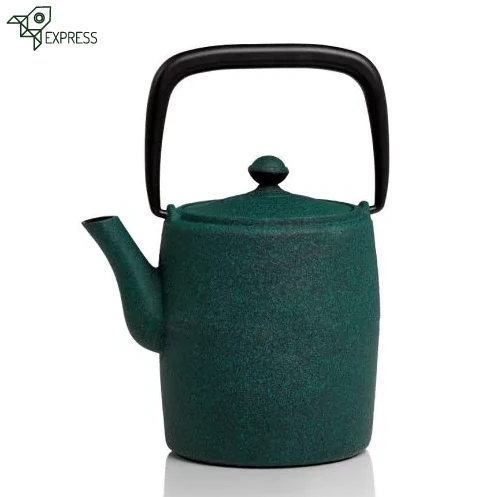 Théière en Fonte Verte du Japon Wazuqu Wabi 600ml