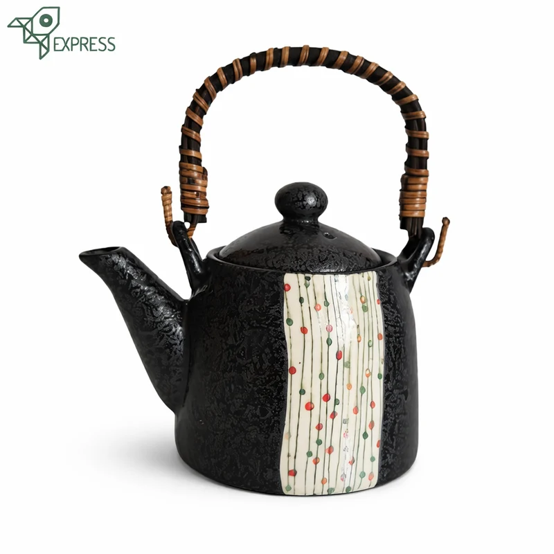 Théière en Grès du Japon Noire 450ml
