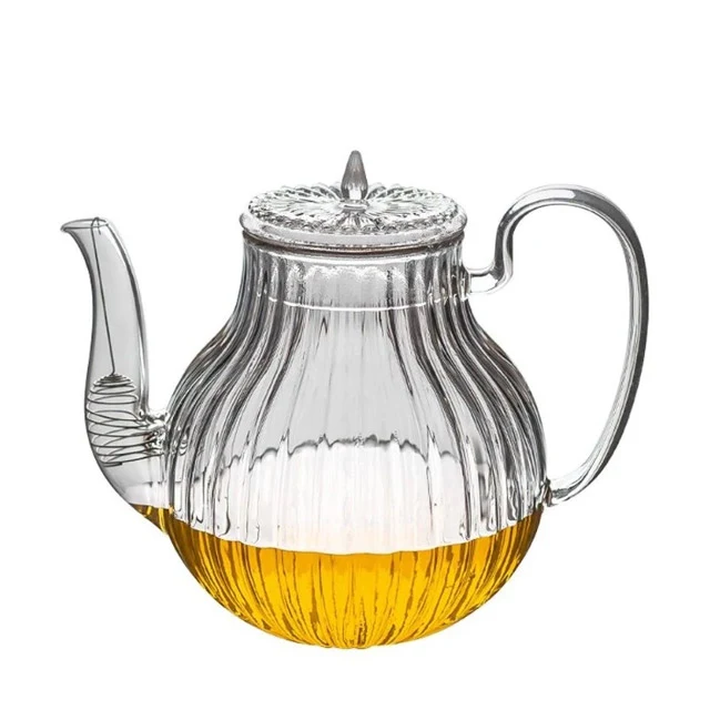 THÉIÈRE EN VERRE STYLE FRANÇAIS