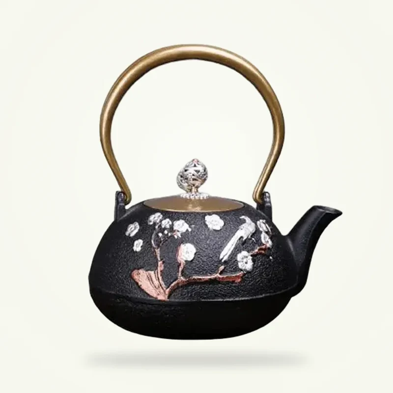 Théière Fonte Fleur de Cerisier