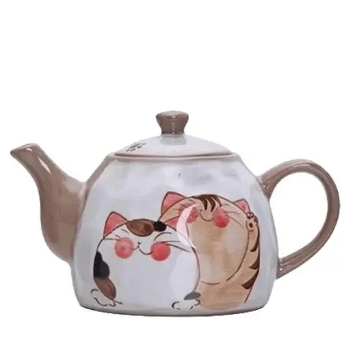 Théière en Porcelaine Chat mignon