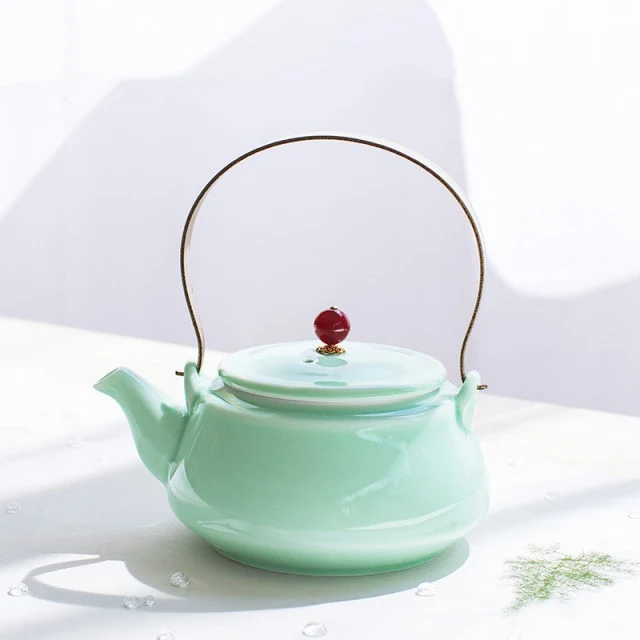 Théière en Porcelaine Colorée 620ml