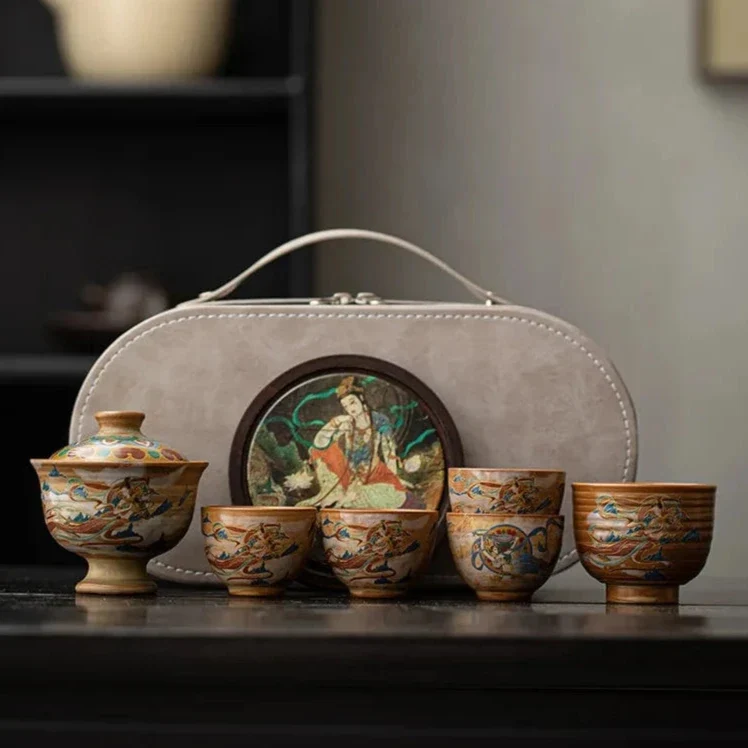 Service à Thé Chinois Valisette 150-180ml