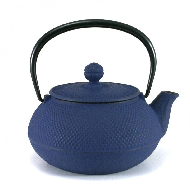 Théière en Fonte Bleue Iwachu Arare 600-900ml