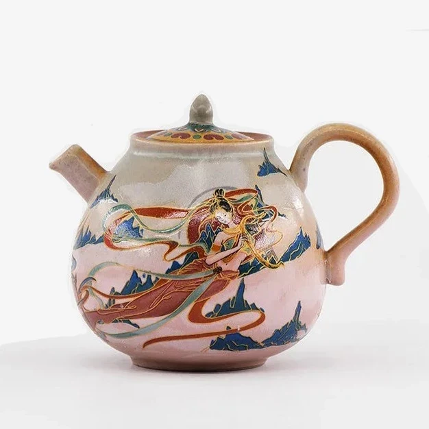 Théière Chinoise Décorée 280ml