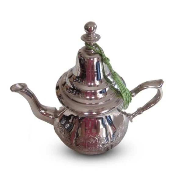 THÉIÈRE MAROCAINE EN ARGENT