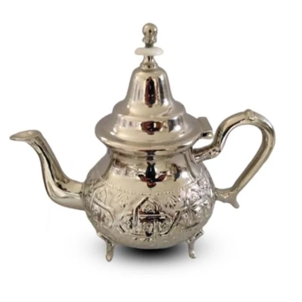 THÉIÈRE MAROCAINE EN LAITON