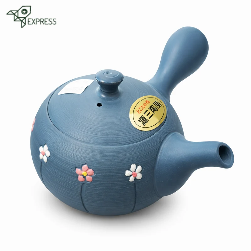Théière Japonaise Bleu-Vert Tokoname 200ml