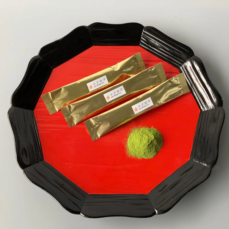 Matcha Yuzu Bio Lyophilisé en Sticks