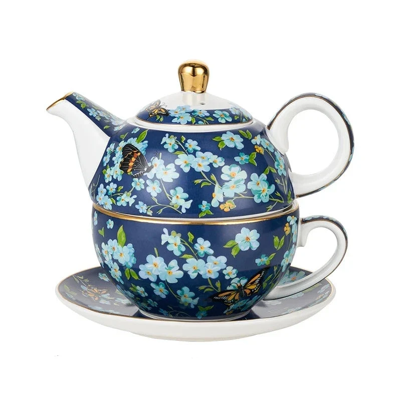 Service à Thé Floral Porcelaine 480ml