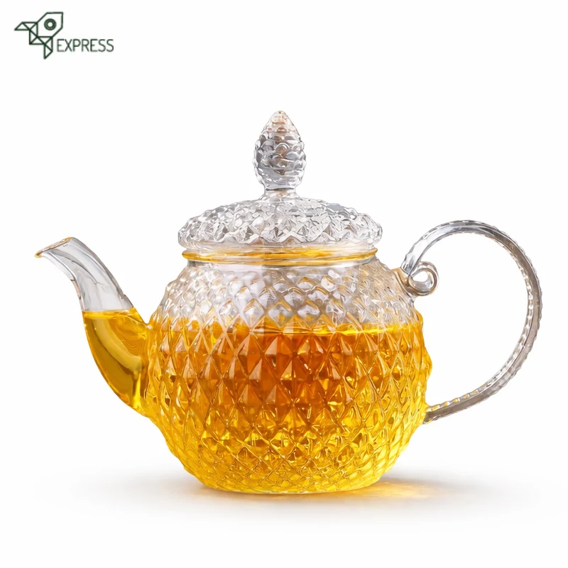 Théière en Verre Relief 300ml
