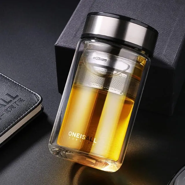 THÉIÈRE NOMADE THERMOS EN VERRE
