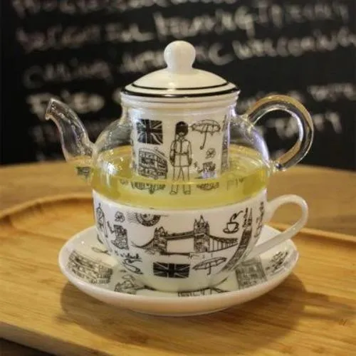 THÉIÈRE SOLITAIRE TEA FOR ONE (VERRE)