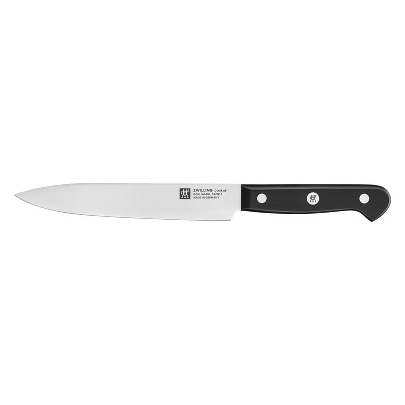 Gourmet Coltello Carne Liscio In Acciaio Inox