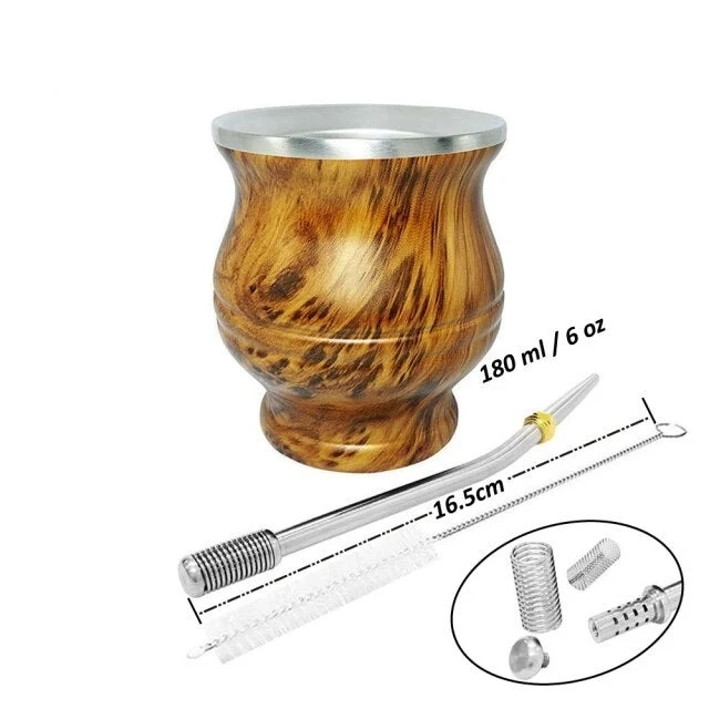 Calebasse Maté Inox 180ml
