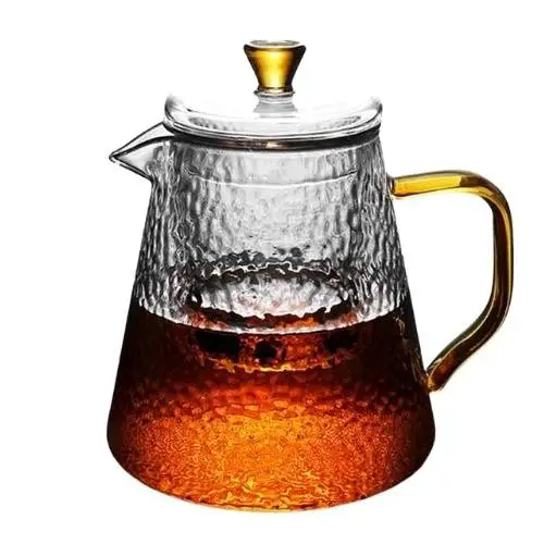 Théière Moderne en Verre Résistant