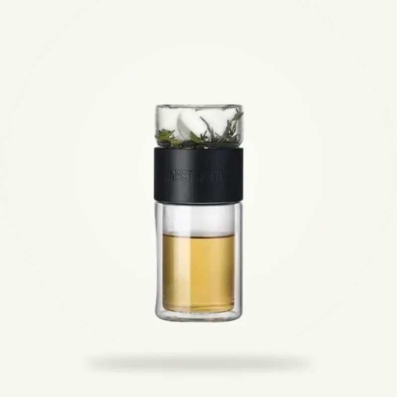 Thermos Thé en Verre Noir