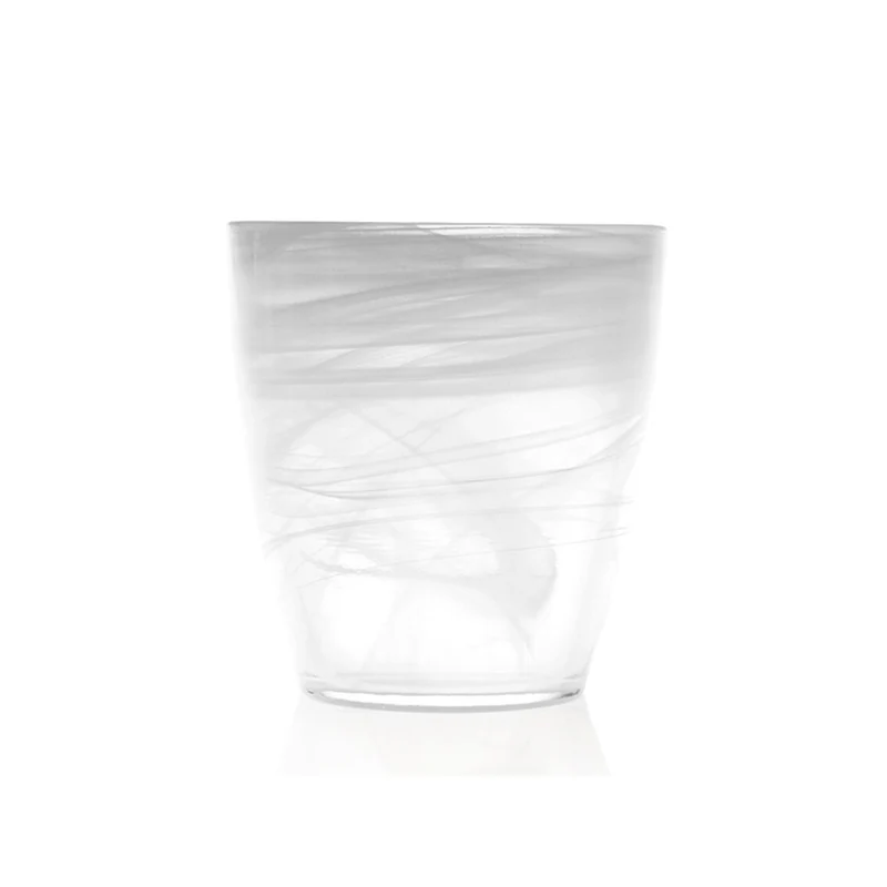 23 cl - Alabastro Bicchiere Acqua In Vetro - Set 6 Pz