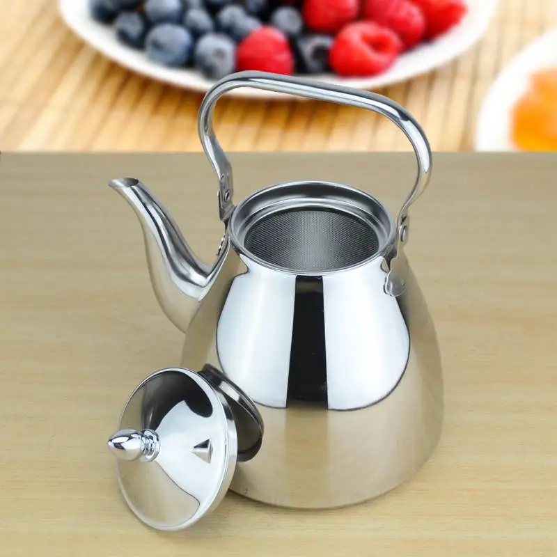 Bouilloire Théière Induction Inox 1,2 à 2L