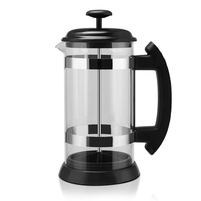 Théière en Verre à Piston 1L
