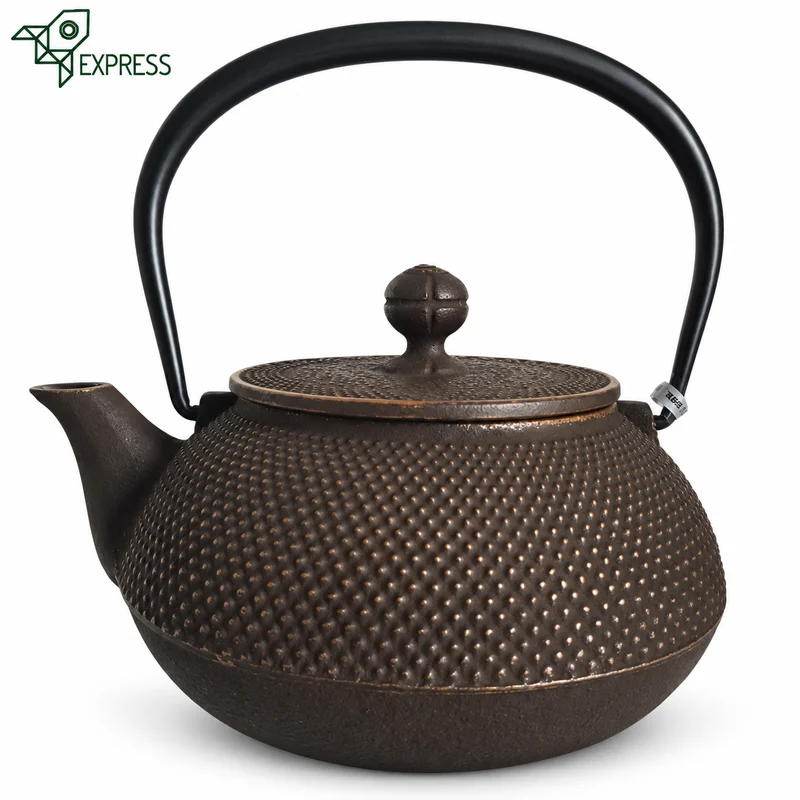 Théière Japonaise Traditionnelle en Fonte Iwachu Arare 900ml