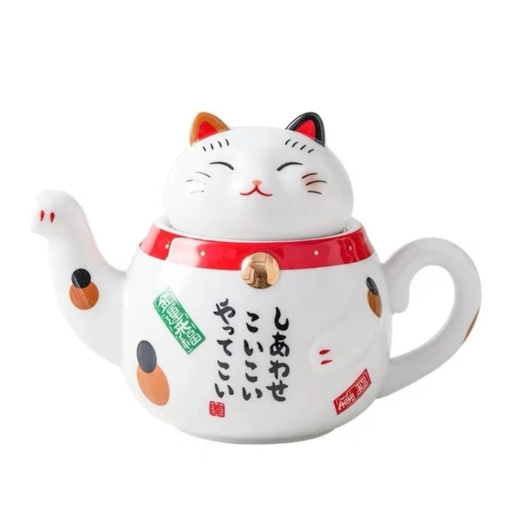 Théière Forme Chat Maneki Neko 300ml