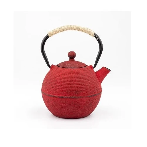 THÉIÈRE EN FONTE TETSUBIN ROUGE