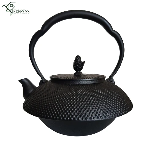 Bouilloire Fonte Iwachu Tetsubin Non Emaillée Azumaya Arare 1.2L