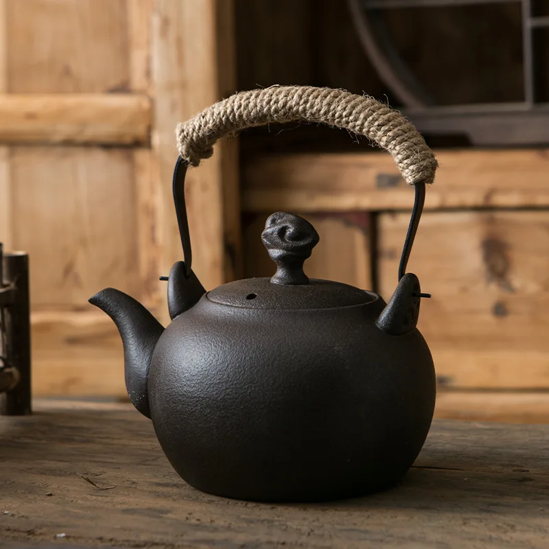 Bouilloire en Céramique Réchaud 800ml-1.2L