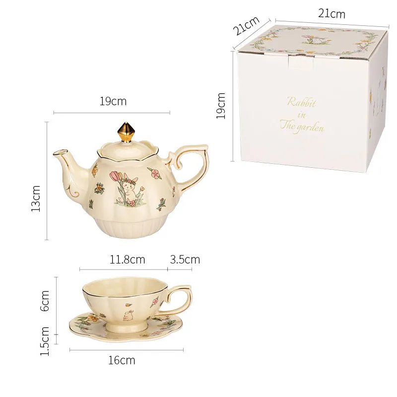 Théière Solitaire Porcelaine Anglaise 400ml