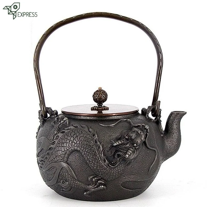 Théière en Fonte Dragon 1.2L