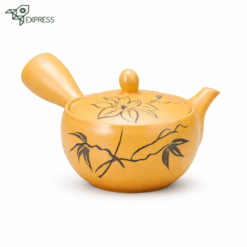 Théière Japonaise Jaune Tokoname 190ml