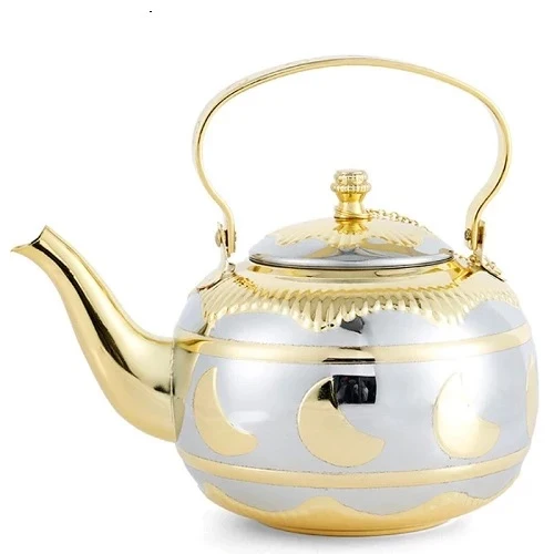 THÉIÈRE INOX DESIGN DEMI LUNE
