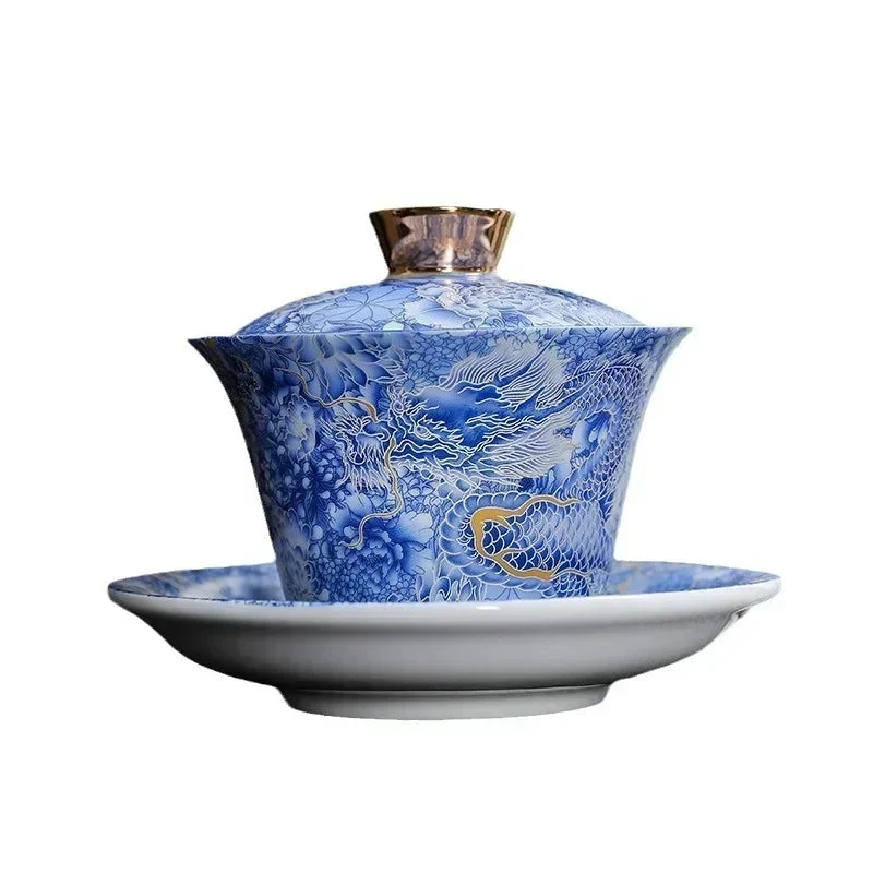 Théière Chinoise Gaiwan Jingdezhen 150ml