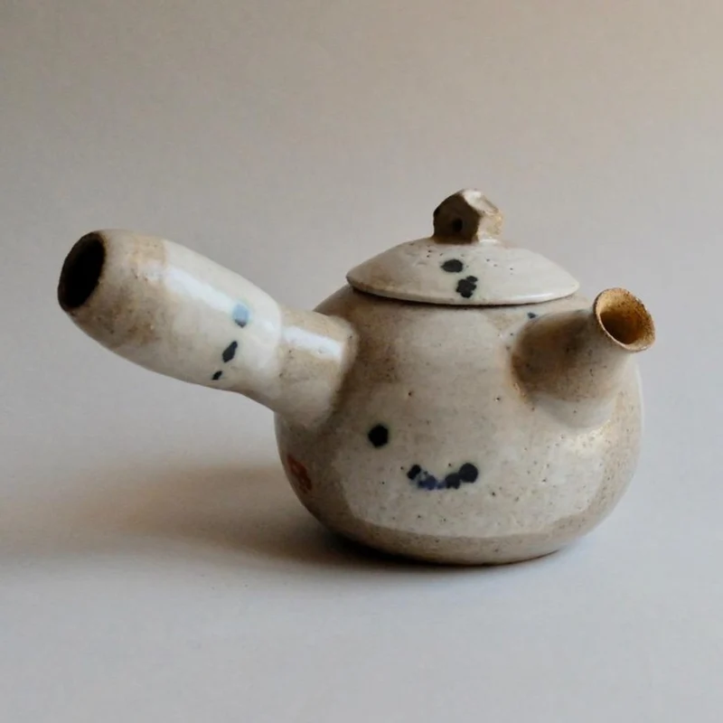 Théière Artisanale Kyusu Gaucher LONG JING 450ml