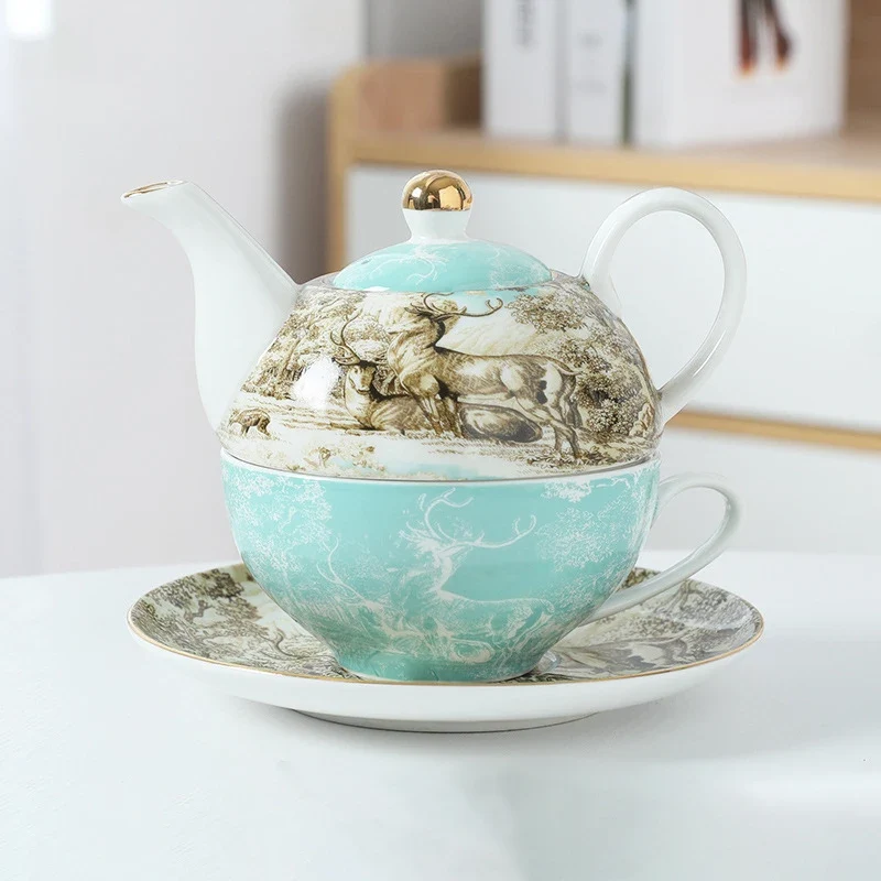 Théière Anglaise Solitaire en Porcelaine 250ml