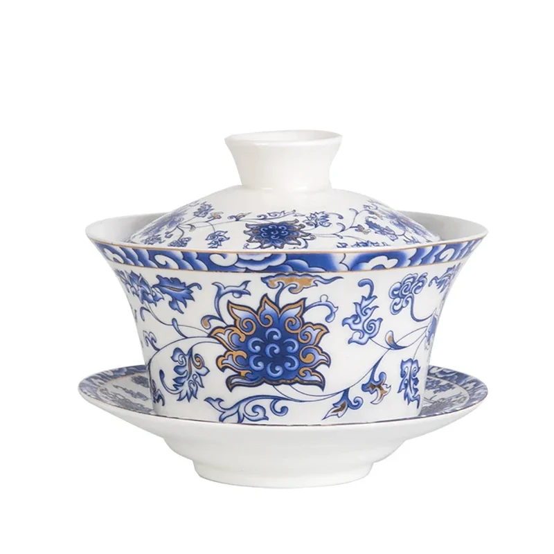 Théière Tasse en Porcelaine Avec Couvercle 300ml