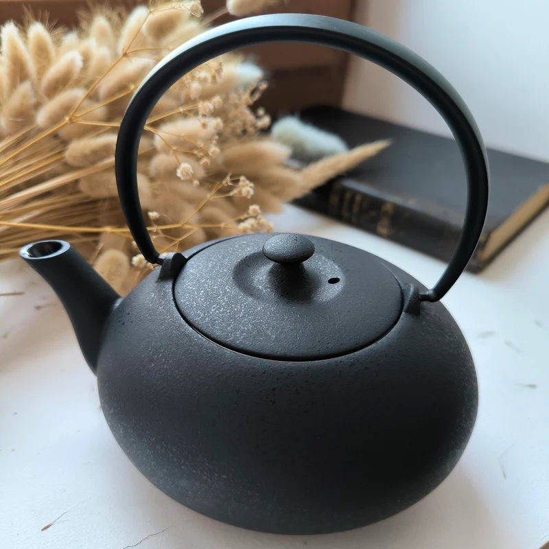 Théière Japonaise en Fonte Émaillée Wazuqu Fuku 550ml