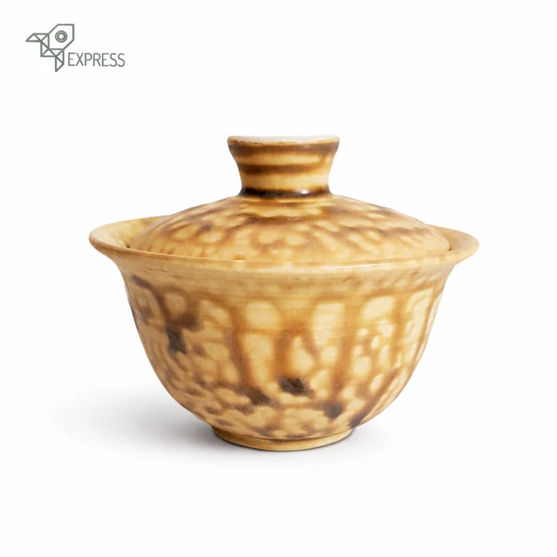 Théière en Porcelaine de Limoges Gaiwan Artisanal 100ml