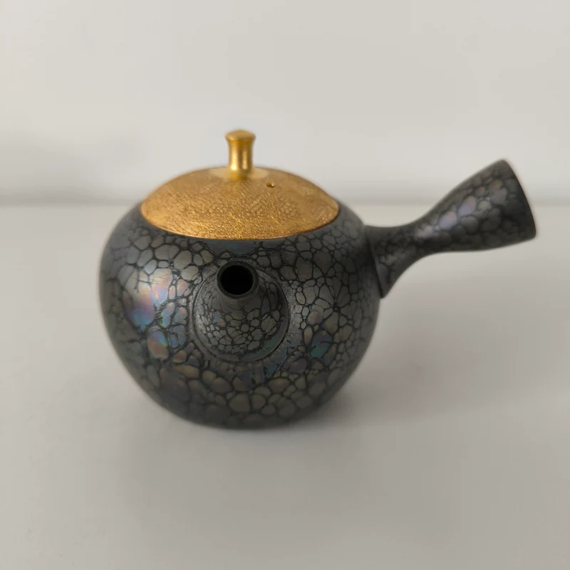 Théière Japonaise Tenmoku Kyusu Tokoname 180-260ml