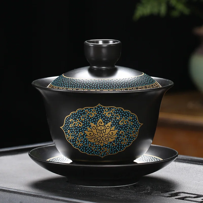 Théière Chinoise Tasse avec Couvercle 180ml