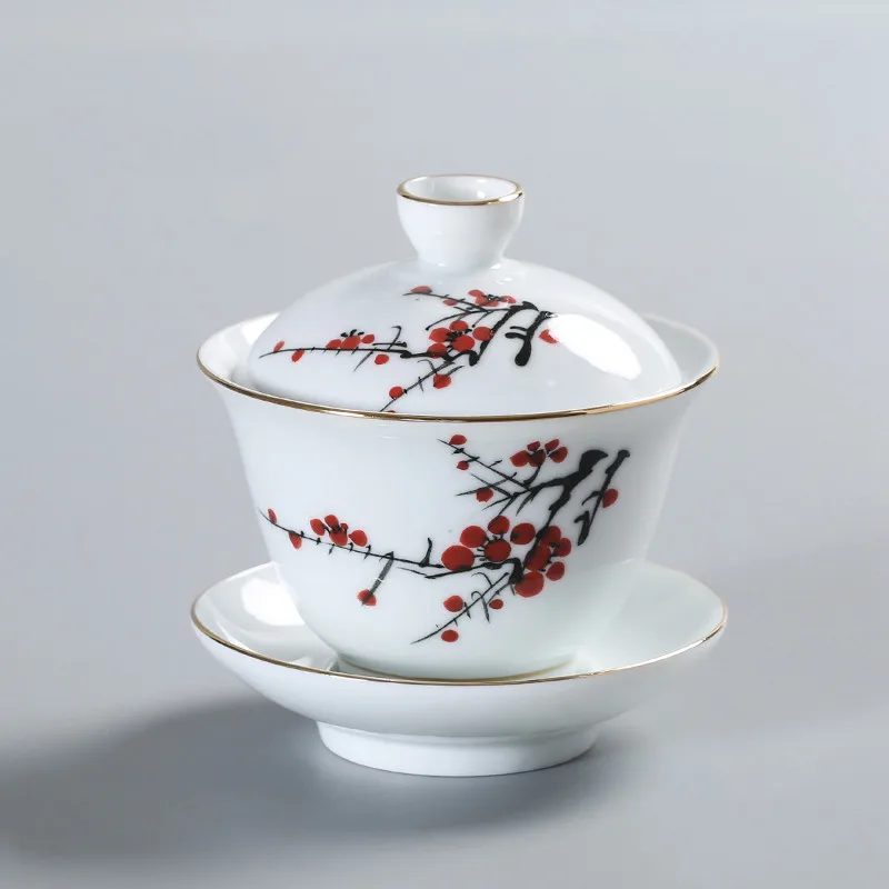 Gaiwan en Porcelaine Peint à la main 150ml