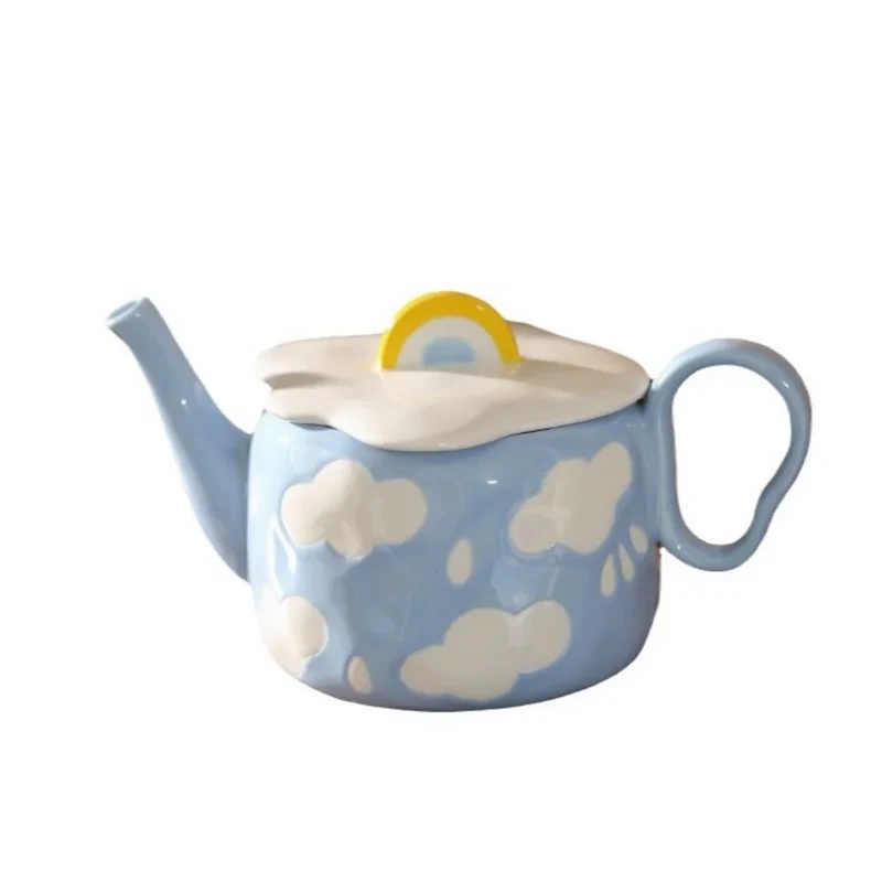 Théière en Céramique Faïence Nuage 900ml